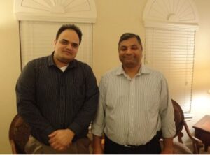 Rahul Sharma with Rajiv Varma - Houston,US